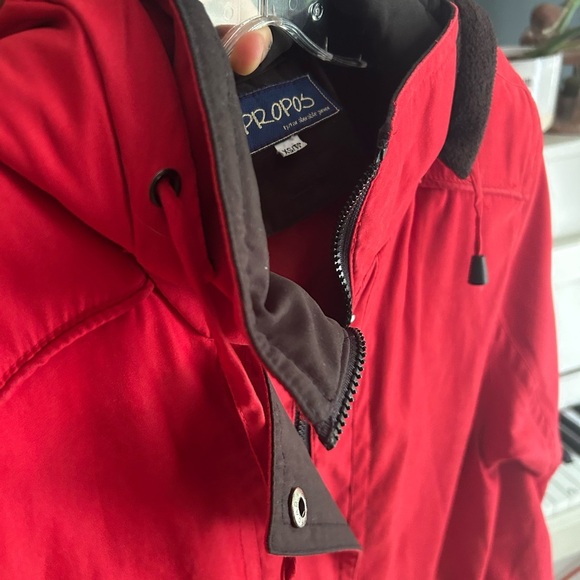 Y2K Apropos Red and Black Jacket XS - Picture 12 of 16